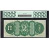 Image 2 : 1869 $2 Rainbow Legal Tender Note Fr.42 PCGS Extremely Fine 40