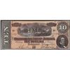 Image 1 : 1864 $10 Confederate States of America Note