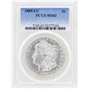Image 1 : 1885-CC $1 Morgan Silver Dollar Coin PCGS MS63