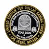 Image 1 : .999 Silver Slots - A - Fun Las Vegas, Nevada $10 Casino Gaming Token Limited Ed