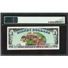 Image 2 : 1988 $1 Disney Dollars Note PMG About Uncirculated 50