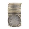 Image 1 : Roll of (25) 1921 $1 Morgan Silver Dollar Coins - Circulated