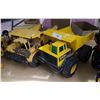 Image 1 : TWO VINTAGE TONKA DUMP TRUCKS