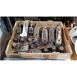 BOX LOT ANTIQUE HAND PLANES