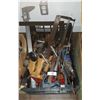 Image 1 : LARGE BOX LOT MISC HAND TOOLS