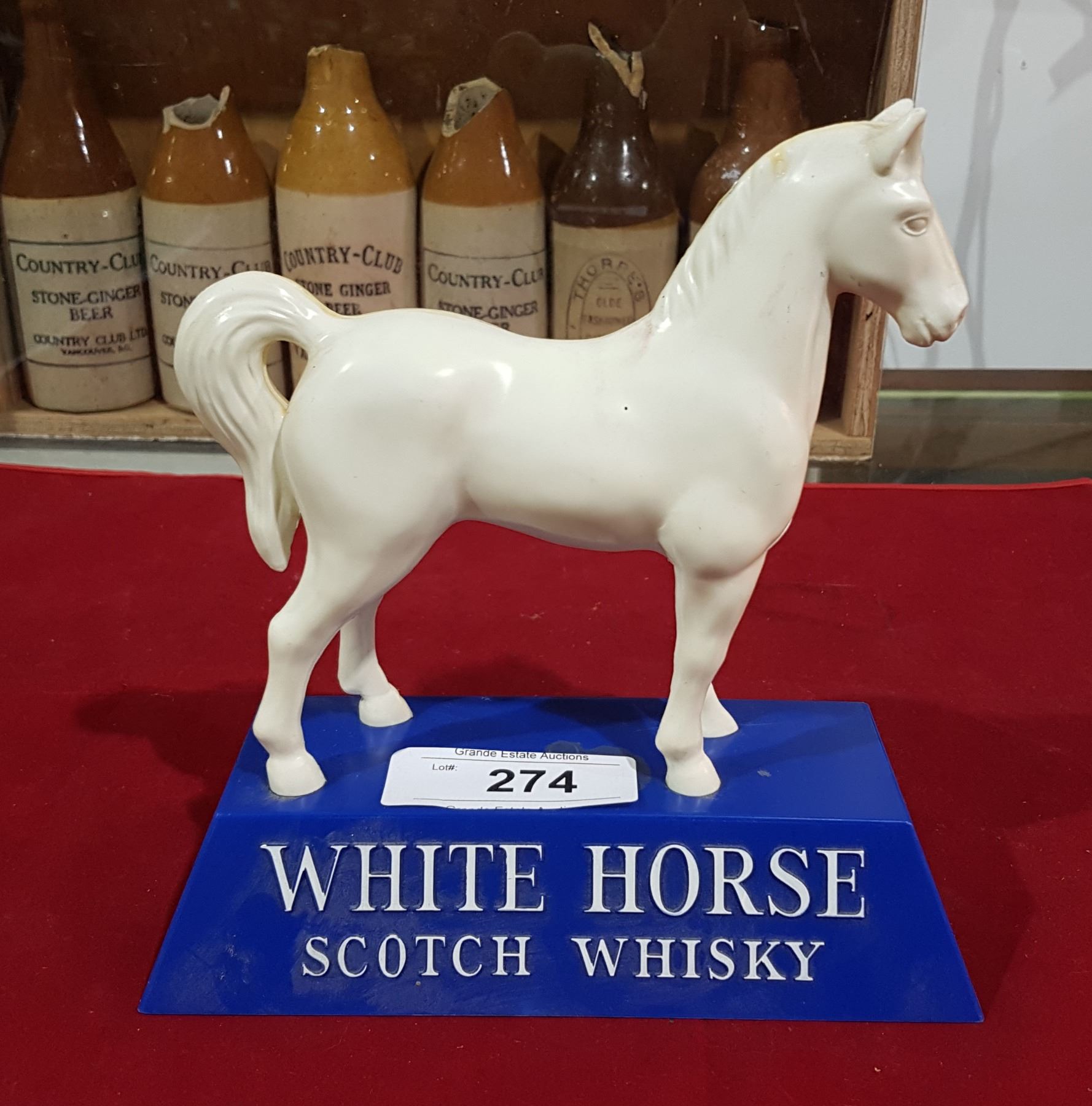 White Horse Scotch Whisky Counter Display