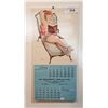 Image 1 : VINTAGE PIN-UP GIRL CALENDAR