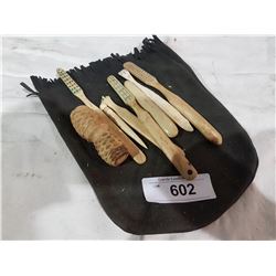 EIGHT PCS VINTAGE FRENCH IVORY