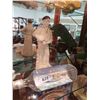 Image 1 : SHIP IN A BOTTLE AND BOY W/JUG FIGURINE