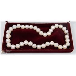 2) STERLING SILVER FRESHWATER PEARL 17" NECKLACE