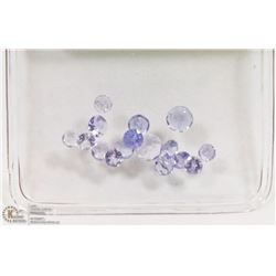 15) GENUINE TANZANITE GEMSTONES