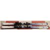 Image 1 : PAIR OF SALOMON  DOWNHILL SKIIS WITH BINDINGS