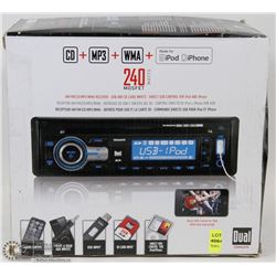 DUAL AM/FM/CD/MP3/WMA RECEIVER