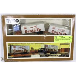 VINTAGE TYCO PIGGY BACK HAT CAR SET.