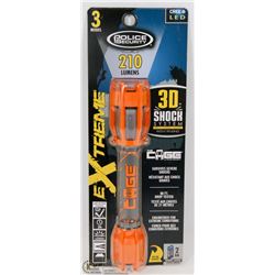 POLICE SECURITY 210 LUMENS EXTREME FLASHLIGHT