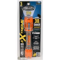 POLICE SECURITY 210 LUMENS EXTREME FLASHLIGHT
