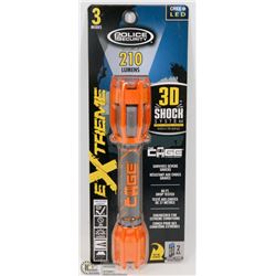 POLICE SECURITY 210 LUMENS EXTREME FLASHLIGHT
