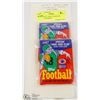 Image 1 : 1987 TOPPS CARDS UNOPENED PACKS . FOOTBALL