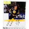 Image 1 : BOSTON BRUIN JOE JUNEAU SIGNED 8X10 PHOTO WITH COA