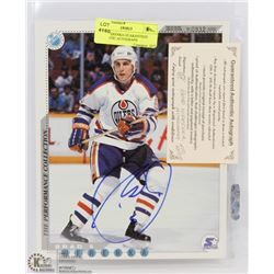 BRAD WERENKA GUARANTEED AUTHENTIC AUTOGRAPH