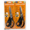 Image 1 : LOT OF 2 FISKARS 4-IN-1 MULTIPURPOSE SCISSORS