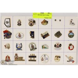 COLLECTOR PACK "R.C.L" LAPEL PINS