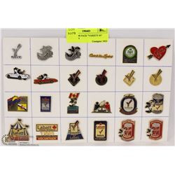 COLLECTOR PACK "VARIETY #5" LAPEL PINS