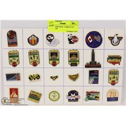 COLLECTOR PACK " VARIETY #1" LAPEL PINS