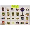 Image 1 : COLLECTOR PACK " VARIETY #1" LAPEL PINS