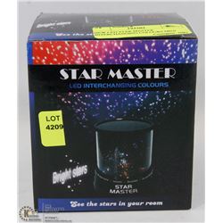NEW LED STAR MASTER INTERCHANGING COLOURS MINI
