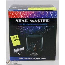 NEW LED STAR MASTER INTERCHANGING COLOURS MINI