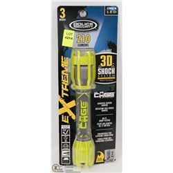 POLICE SECURITY 210 LUMENS EXTREME FLASHLIGHT