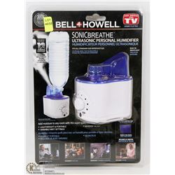 BELL HOWELL SONIC BREATHE ULTRASONIC PERSONAL