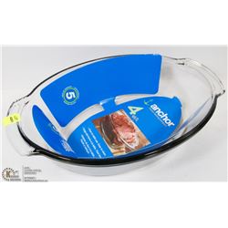 ANCHOR 4QT/L GLASS CASSEROLE DISH