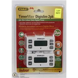 STANLEY TIMERMAX DIGISLIM 2PK INDOOR DAILY DIGITAL