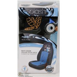 WR SPLASH WINTER OWL SEAT COVER WITHOUT HOOKS