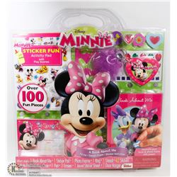 DISNEY MINNIE 100+PC STICKER FUN ACTIVITY PAD WITH
