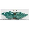 Image 1 : VINTAGE TEAL CANDY DISH.