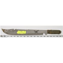 ESTATE EAGLE KNIFE W/15 INCH BLADE -