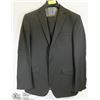 Image 1 : 2PC BELLISSIMO BLACK SUIT 40T JACKET 36S PANTS,