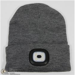 NEW X-CAP 4-LED HEAD LAMP TOQUE -GREY