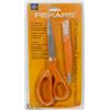 Image 1 : FISKARS 2PC OFFICE ESSENTIALS CUTTING SET