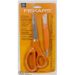 FISKARS 2PC OFFICE ESSENTIALS CUTTING SET