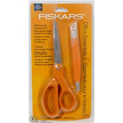 FISKARS 2PC OFFICE ESSENTIALS CUTTING SET