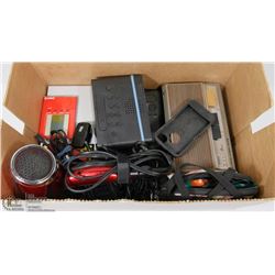 BOX OF ELECTRONICS - NI-CAD BATTERY CHARGER, SONY