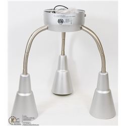 BRUSHED SATIN LED CEILING LIGHT WITH ADJUSTABLE