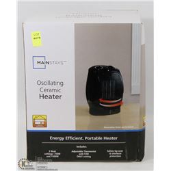 MAINSTAYS OSCILLATING CERAMIC HEATER