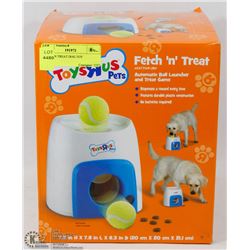 FETCH N TREAT DOG TOY