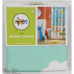 CIRCO SURF SHOWER CURTAIN