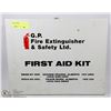 Image 1 : METAL WALL MOUNT FIRST AID KIT WITH CONTENTS